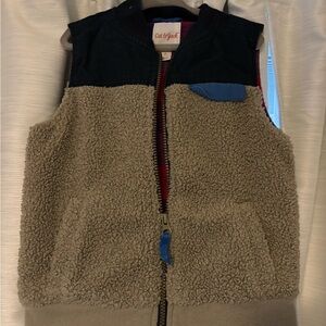 Cat & Jack Navy and Red Vest